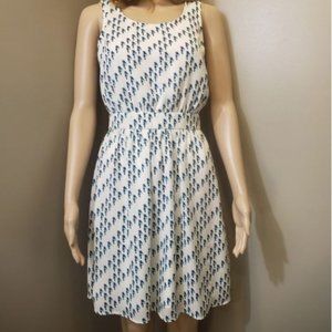 🐦ModCloth bird motif print dress